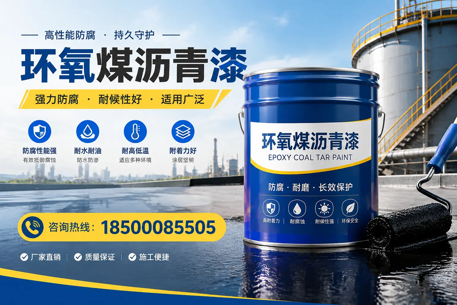 环氧煤沥青漆的储存与运输注意事项,神农架企业须知